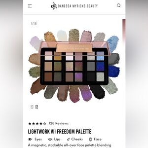 Danessa Myricks Beauty Lightwork VII Palette - Vibrant Shades
